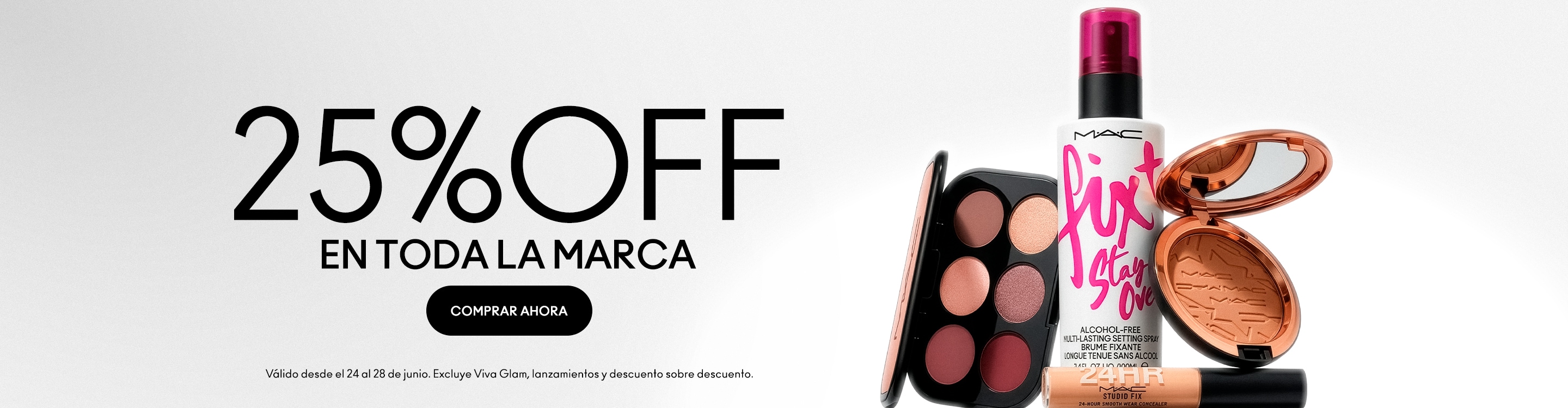 20% Off Face & Skincare - Home Banner