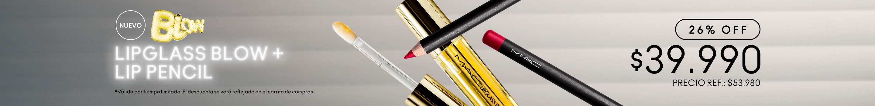 Lipglass Blow + Lip Pencil