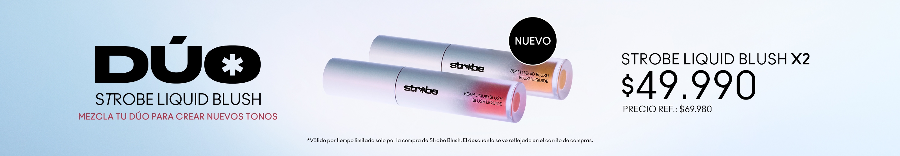 Dúo Strobe Liquid Blush