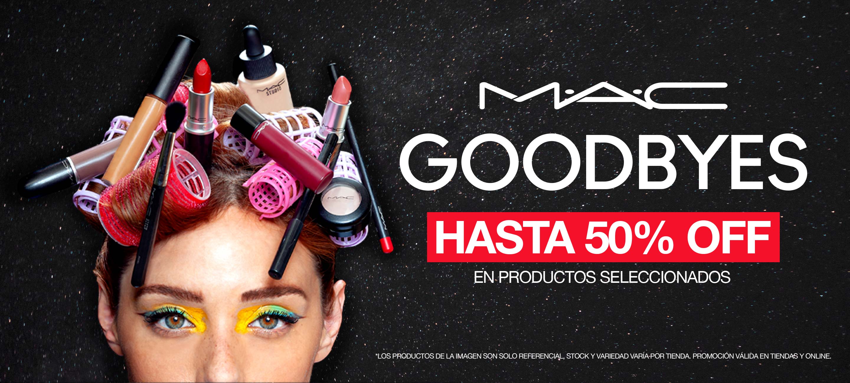 Goodbyes 50 porciento OFF, Mac Cosmetics