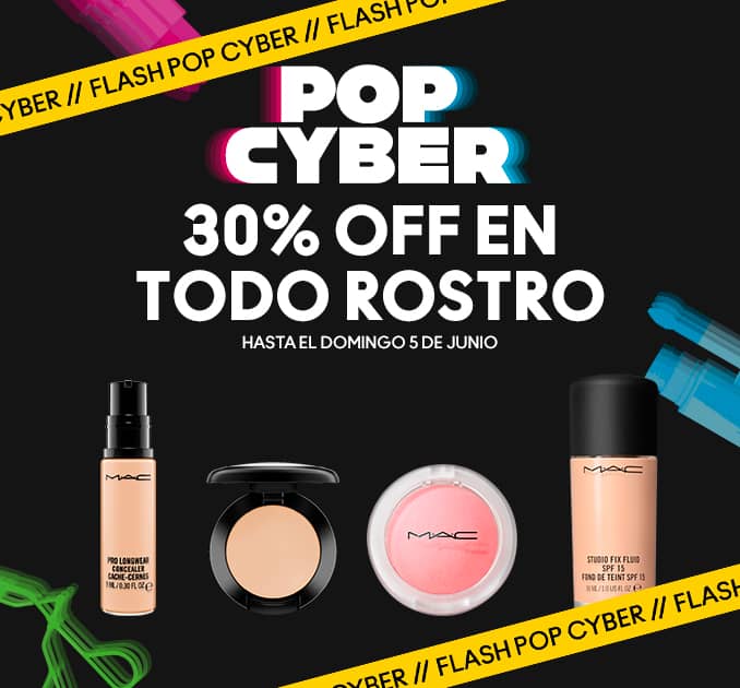 Sólo por hoy disfruta del 30% OFF en Productos de Rostro, Mac Cosmetics Sólo por hoy disfruta del 30% OFF en Productos de Rostro, Mac Cosmetics