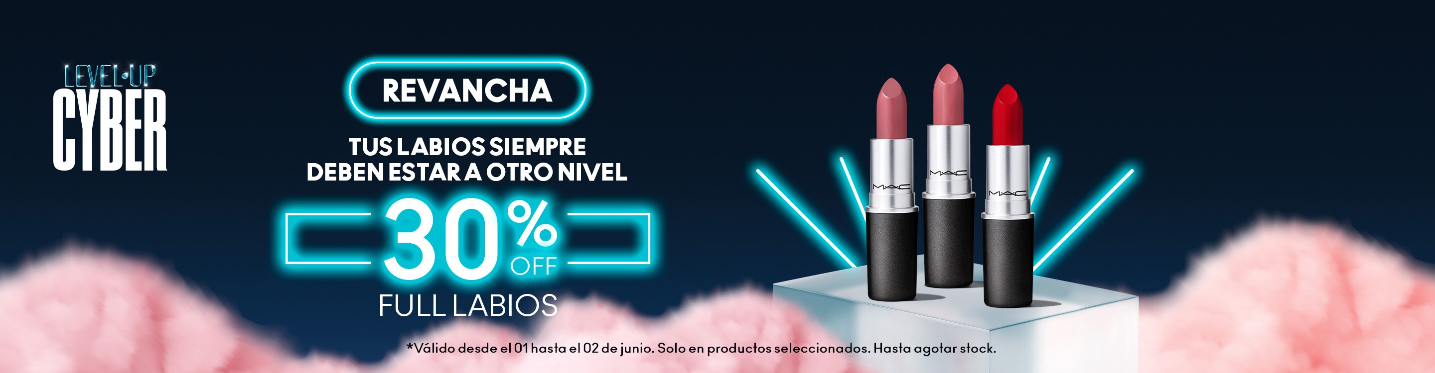 Hasta 30% OFF en diferentes categorías