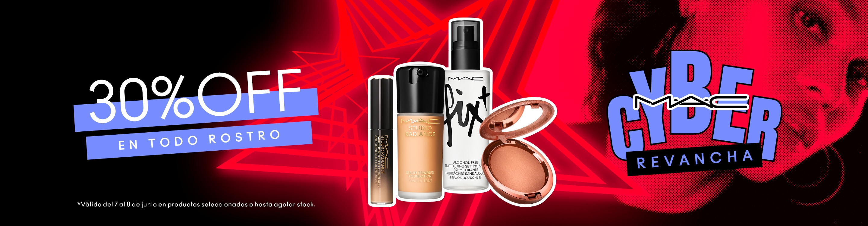 30% Off en todo Rostro